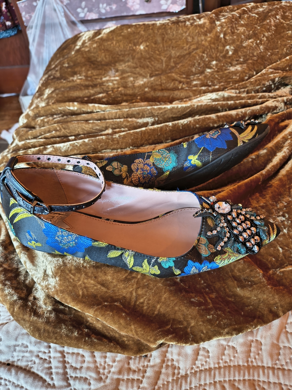 Circus by Sam Edelman Rocco Critter Beetle Mary Jane Flats [Size 6.5]
